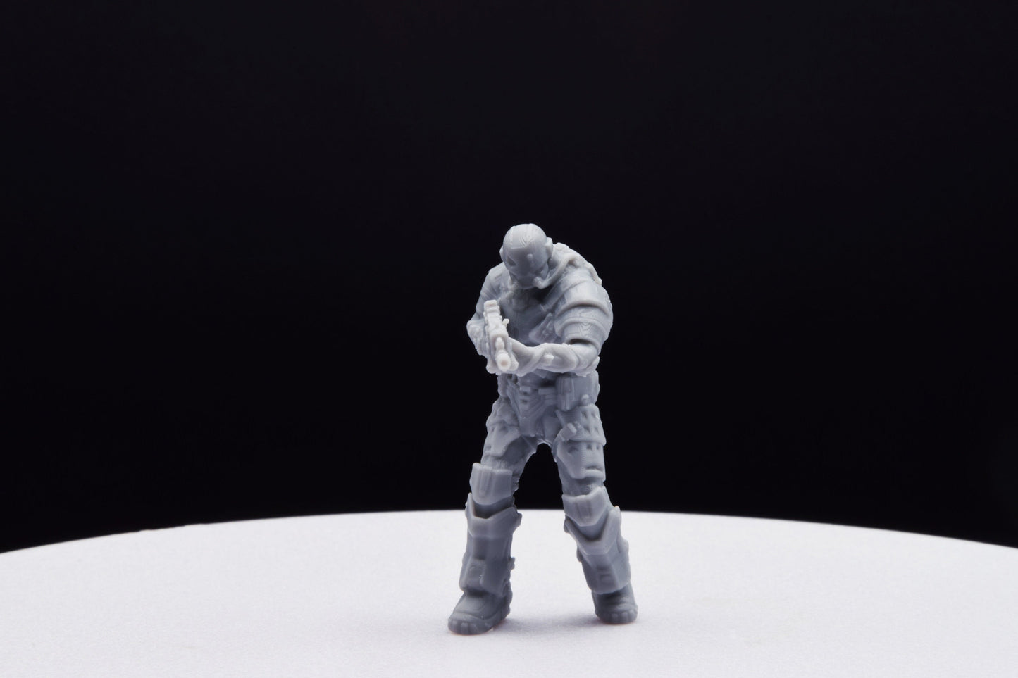 Gears Of War UIR Soldier Male [4] Miniature - TheSTLSmith - 3D Printed with high quality resin for Skirmish/D&D games