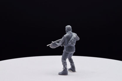 Gears Of War Gary Carmine Miniature - TheSTLSmith - 3D Printed with high quality resin for Skirmish/D&D games