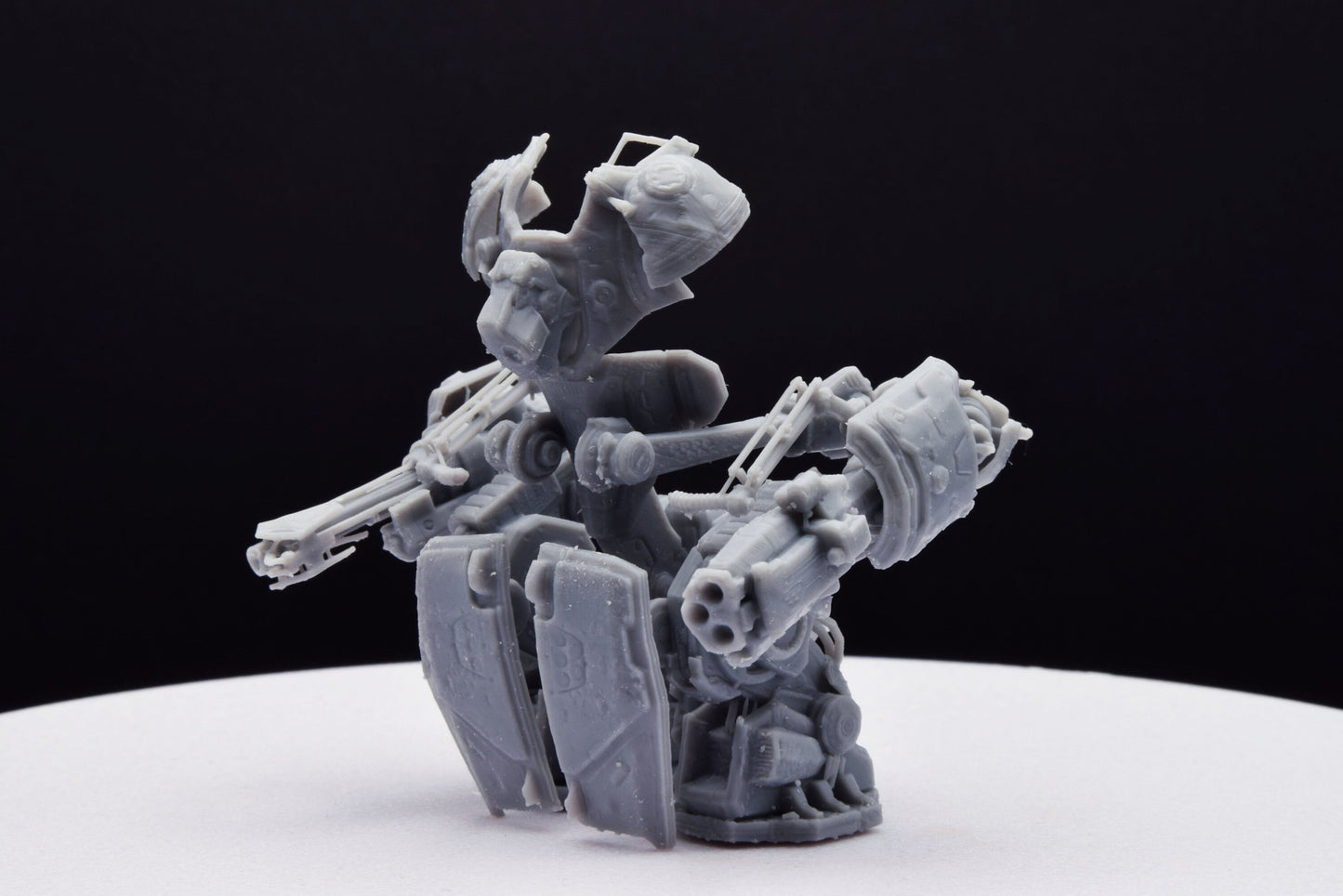 Gears Of War Silverback Mech Miniature - TheSTLSmith - 3D Printed with high quality resin for Skirmish/D&D games