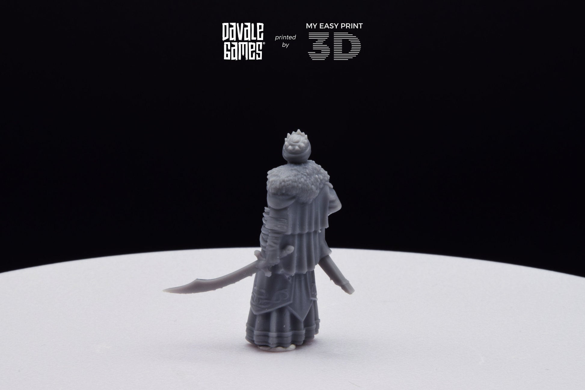 King of Snakes - Davale Games - 3D Printed with high quality resin for LOTR/D&D games