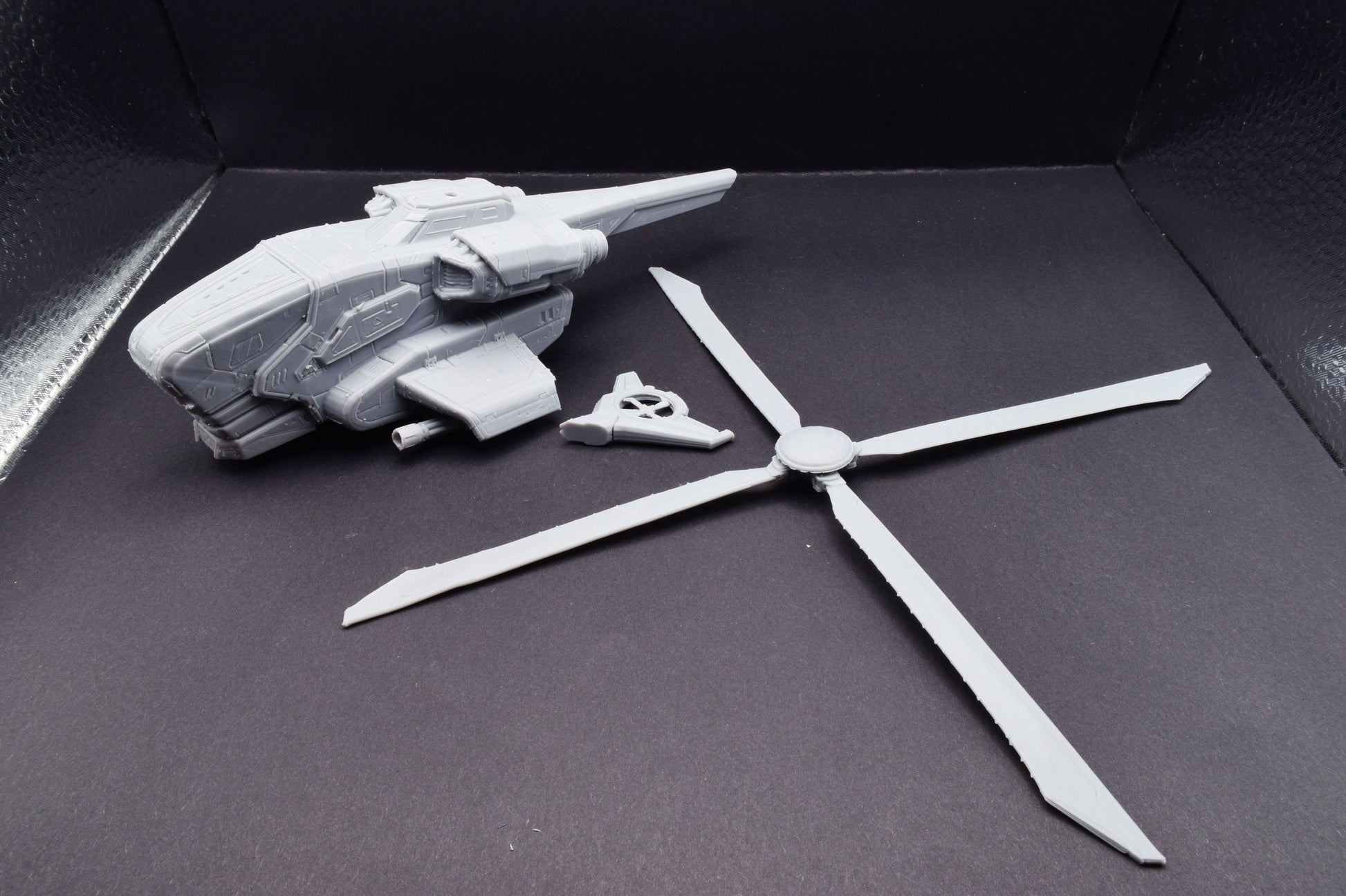 Gears Of War Kestrel UAV Ot Miniature - TheSTLSmith - 3D Printed with high quality resin for Skirmish/D&D games