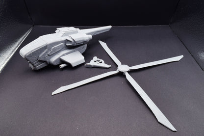 Gears Of War Kestrel UAV Ot Miniature - TheSTLSmith - 3D Printed with high quality resin for Skirmish/D&D games