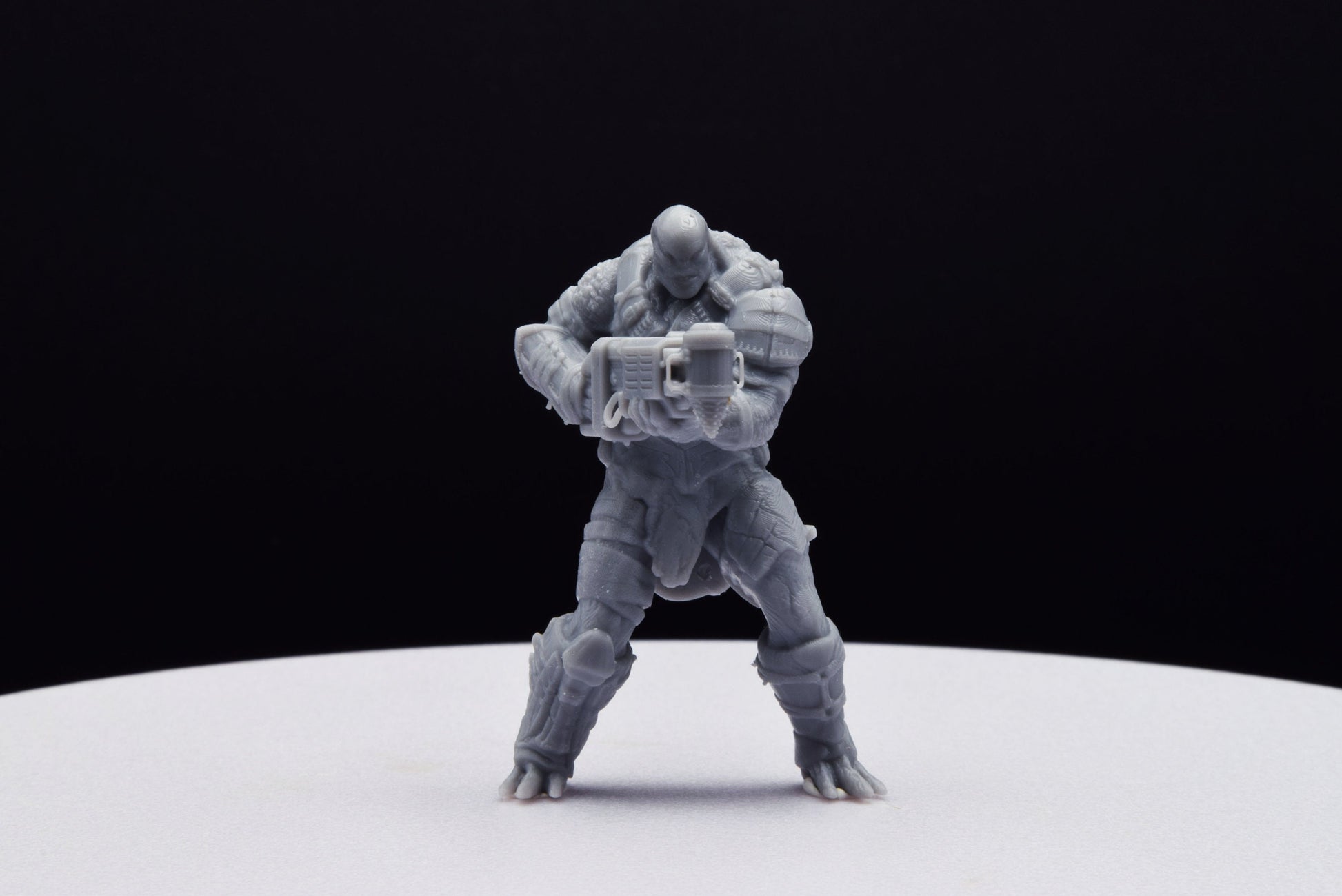 Gears Of War Swarm Scion Dropshot [4] Miniature - TheSTLSmith - 3D Printed with high quality resin for Skirmish/D&D games