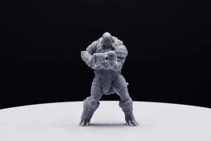 Gears Of War Swarm Scion Dropshot [4] Miniature - TheSTLSmith - 3D Printed with high quality resin for Skirmish/D&D games