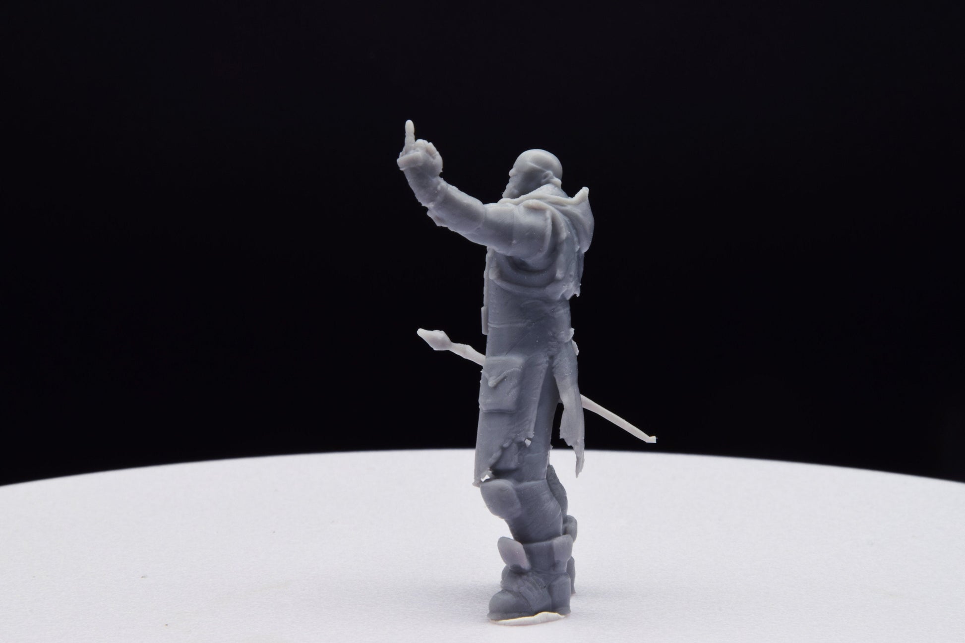 Gears Of War Aaron Griffin Ot Miniature - TheSTLSmith - 3D Printed with high quality resin for Skirmish/D&D games