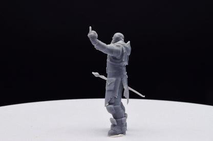 Gears Of War Aaron Griffin Ot Miniature - TheSTLSmith - 3D Printed with high quality resin for Skirmish/D&D games