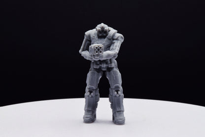 Gears Of War DeeBee DR1 Miniature - TheSTLSmith - 3D Printed with high quality resin for Skirmish/D&D games