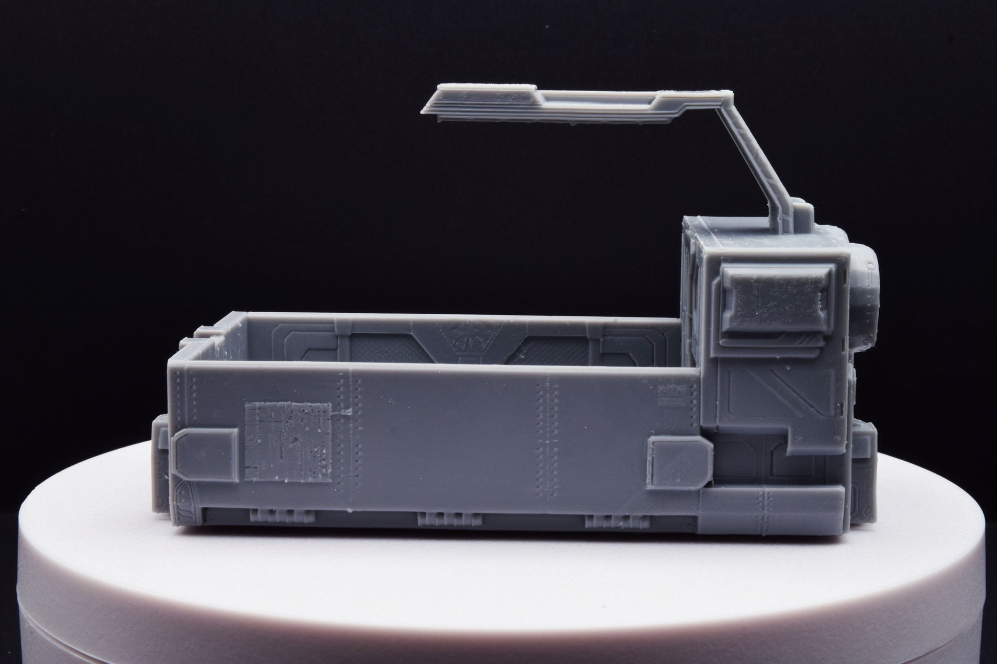 Gears Of War DeeBee Train Cart Miniature - TheSTLSmith - 3D Printed with high quality resin for Skirmish/D&D games