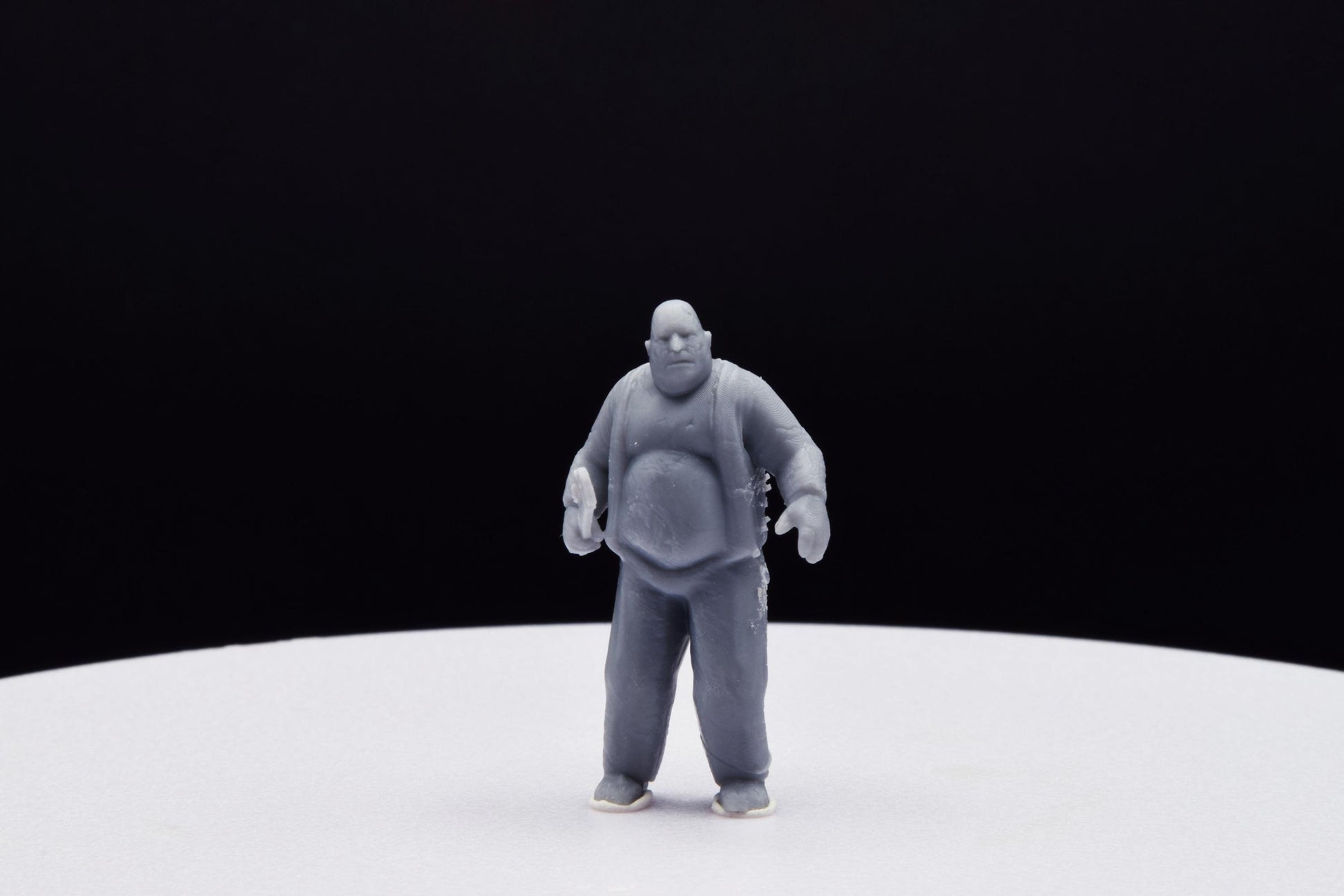 Doom Zombie Fatty Miniature - Fanmade - TheSTLSmith - 3D Printed with high quality resin for Skirmish/D&D games