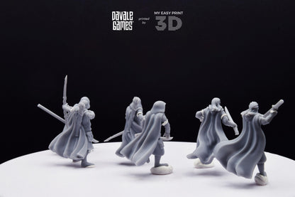 Wandering Bloody Elf - Davale Games - 3D Printed with high quality resin for LOTR/D&D games