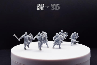 Outrider Blood Handed Orc - Davale Games - 3D Printed with high quality resin for LOTR/D&D games