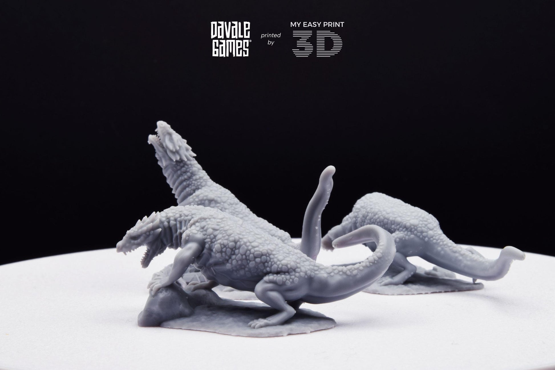 Dragon Army Drake - Davale Games - 3D Printed with high quality resin for LOTR/D&D games