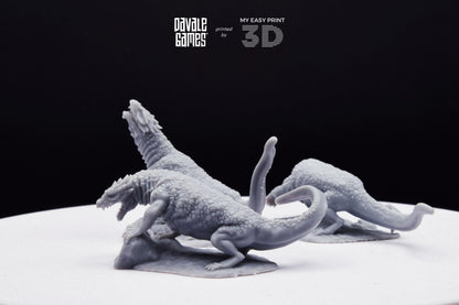 Dragon Army Drake - Davale Games - 3D Printed with high quality resin for LOTR/D&D games