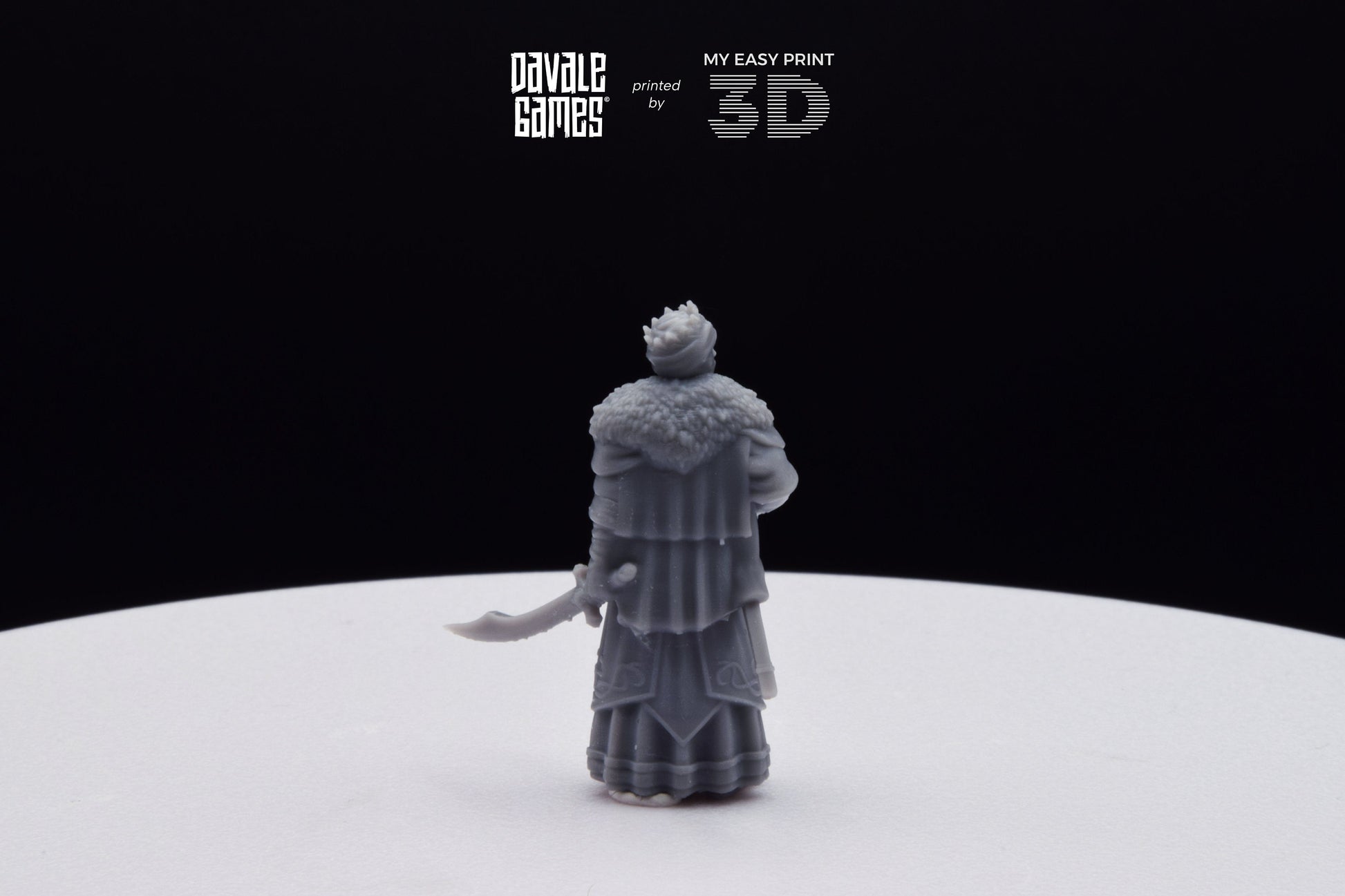 King of Snakes - Davale Games - 3D Printed with high quality resin for LOTR/D&D games