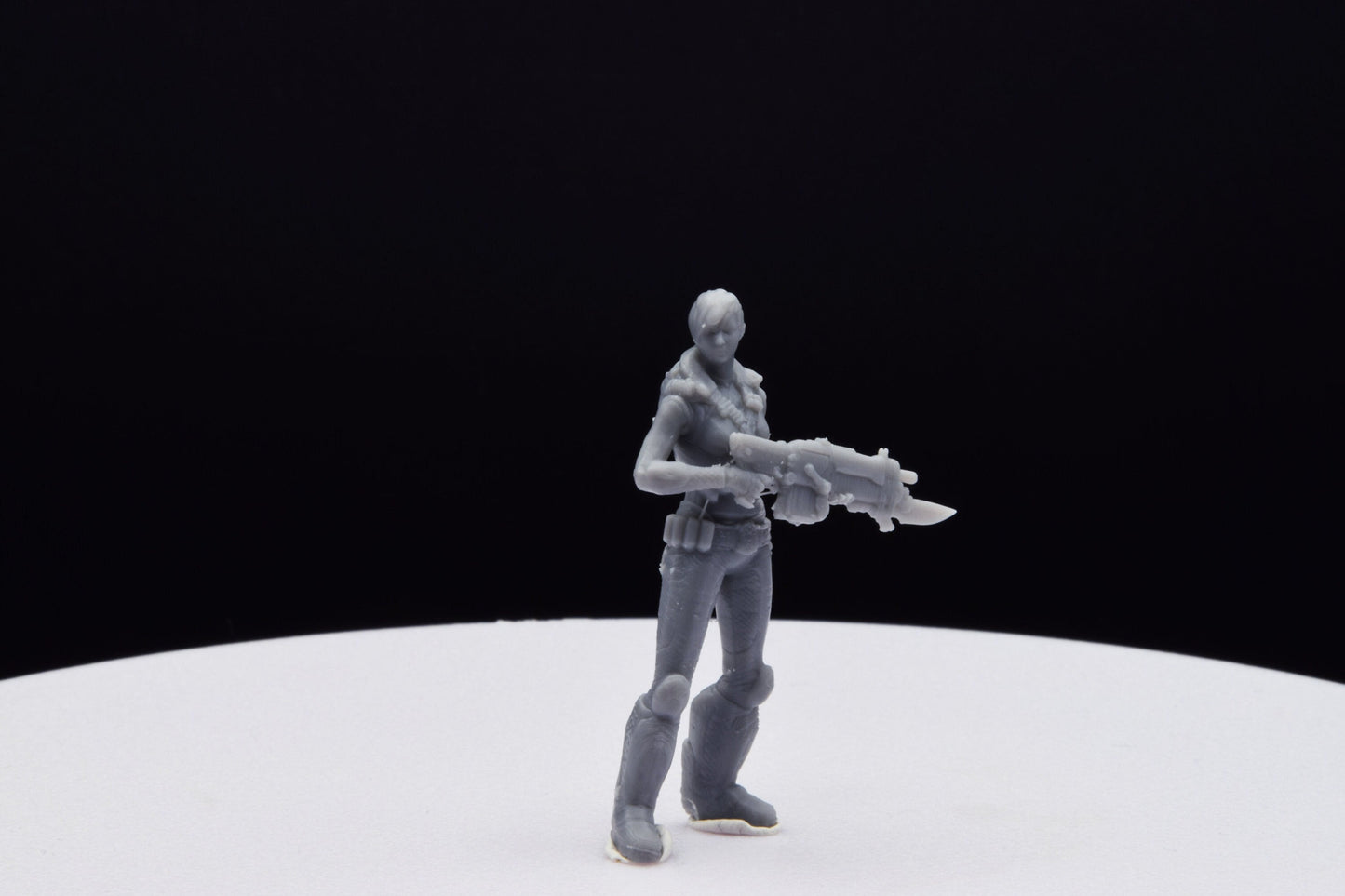 Gears Of War Alex Brand Ot Miniature - TheSTLSmith - 3D Printed with high quality resin for Skirmish/D&D games