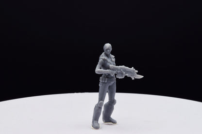 Gears Of War Alex Brand Ot Miniature - TheSTLSmith - 3D Printed with high quality resin for Skirmish/D&D games