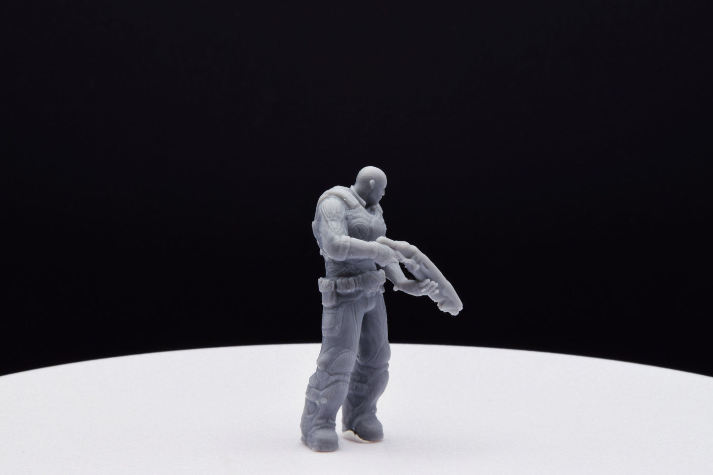 Gears Of War Jace Stratton Ot Miniature - TheSTLSmith - 3D Printed with high quality resin for Skirmish/D&D games