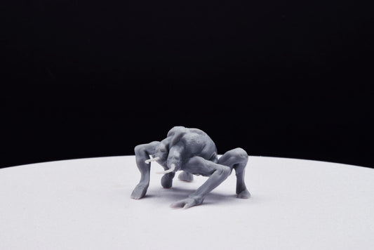Doom Maggot Miniature - Fanmade - TheSTLSmith - 3D Printed with high quality resin for Skirmish/D&D games