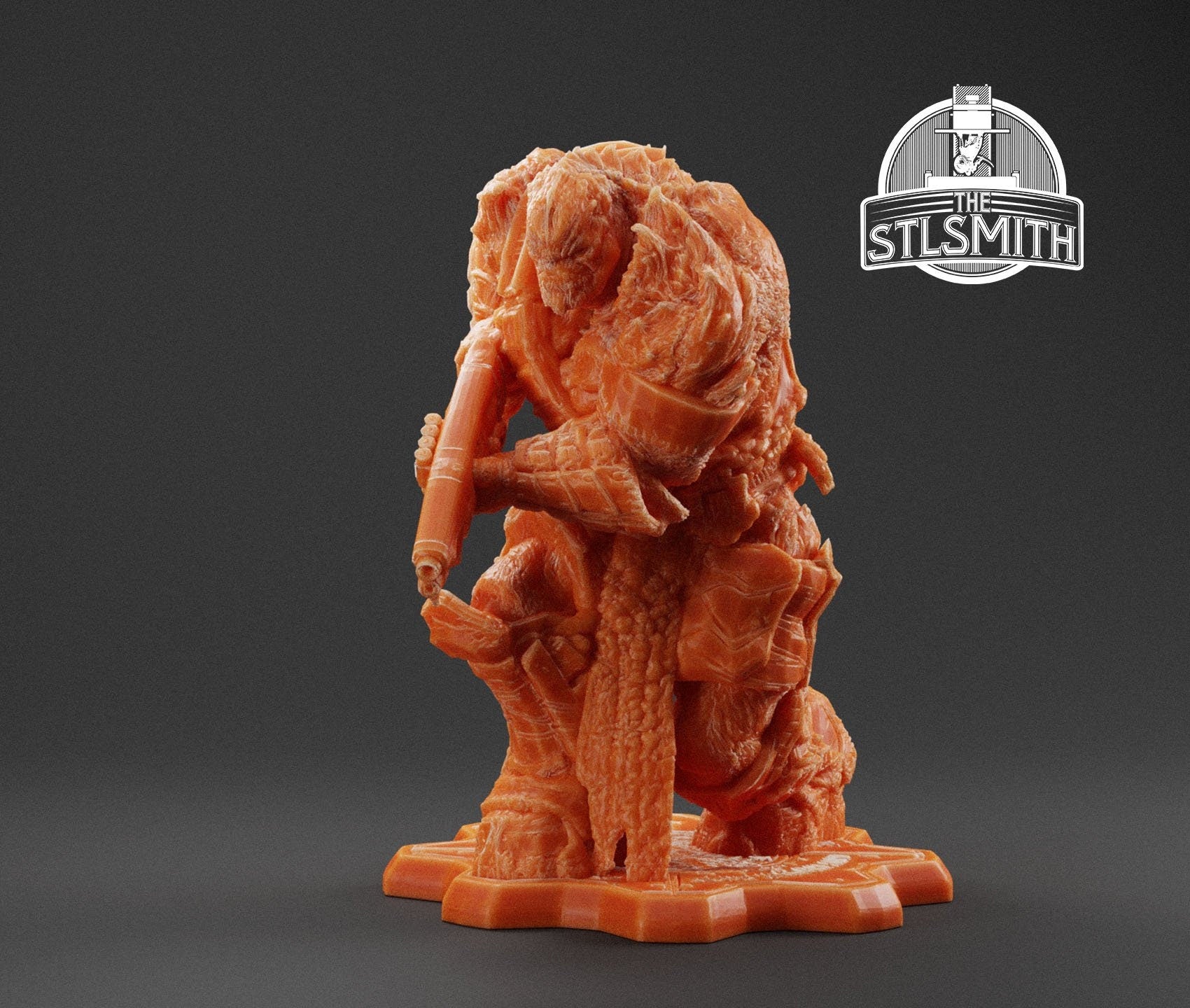 Gears Of War Swarm Drone Elite [4] Miniature - TheSTLSmith - 3D Printed with high quality resin for Skirmish/D&D games