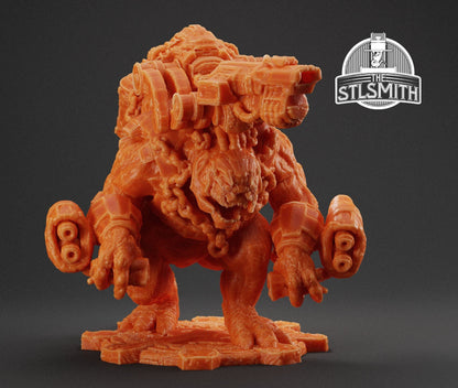 Gears Of War BRUMAK Ot Miniature - TheSTLSmith - 3D Printed with high quality resin for Skirmish/D&D games