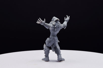 Gears Of War Kantus Shaman Ot Miniature - TheSTLSmith - 3D Printed with high quality resin for Skirmish/D&D games