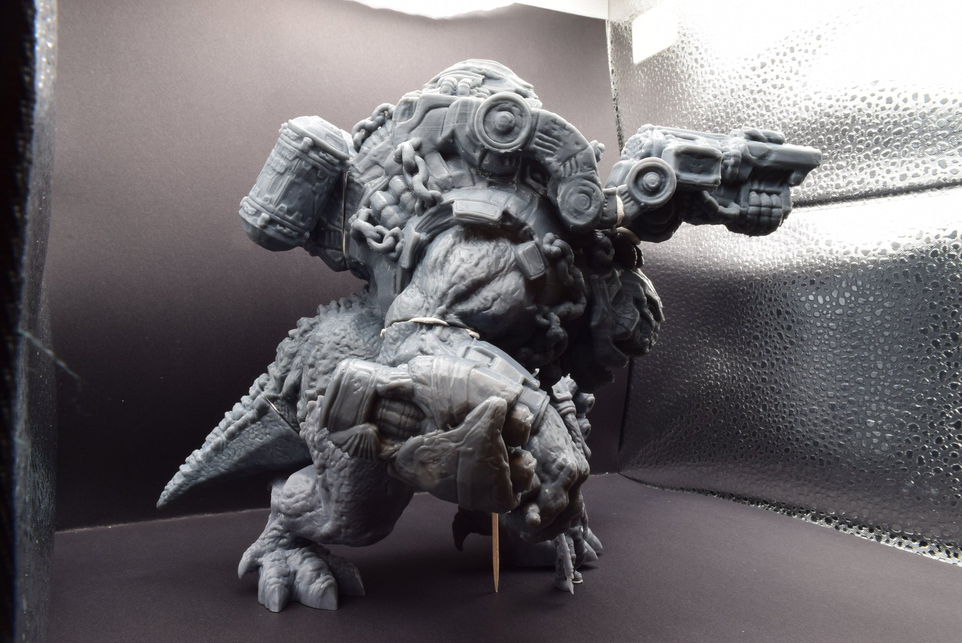 Gears Of War BRUMAK Ot Miniature - TheSTLSmith - 3D Printed with high quality resin for Skirmish/D&D games