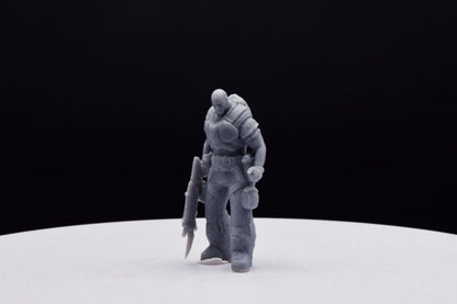 Gears Of War Adam Fenix Soldier Ot Miniature - TheSTLSmith - 3D Printed with high quality resin for Skirmish/D&D games