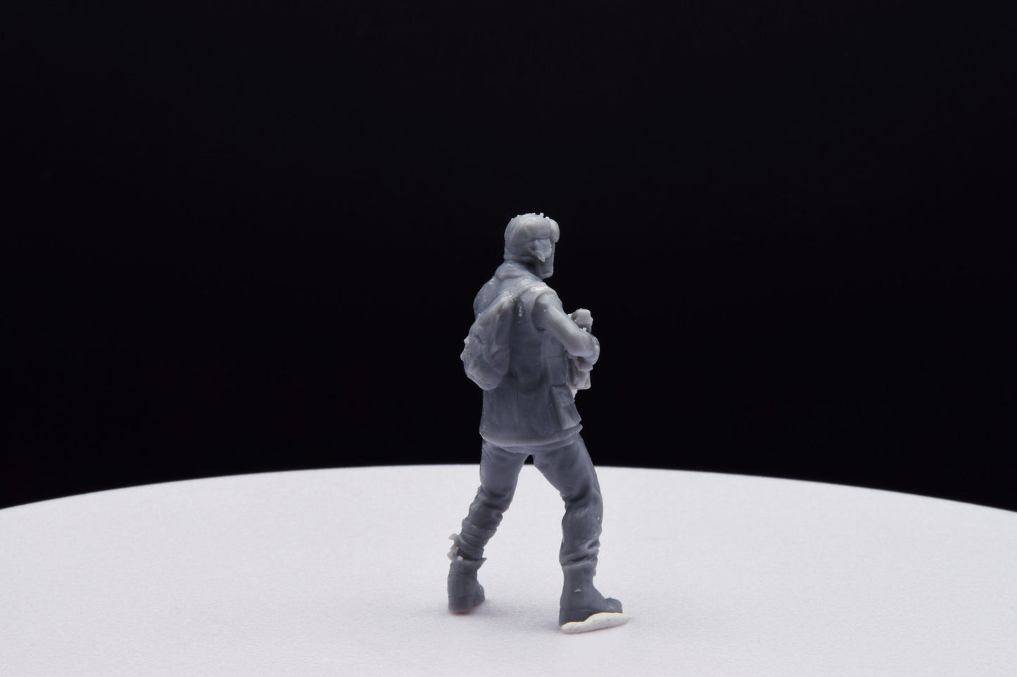 Gears Of War Gary Carmine Miniature - TheSTLSmith - 3D Printed with high quality resin for Skirmish/D&D games
