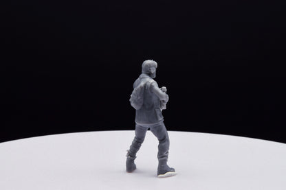 Gears Of War Gary Carmine Miniature - TheSTLSmith - 3D Printed with high quality resin for Skirmish/D&D games