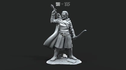 Damord, Captain of Rangers - Grey Castle - Davale Games - 3D Printed with high quality resin for LOTR/D&D games
