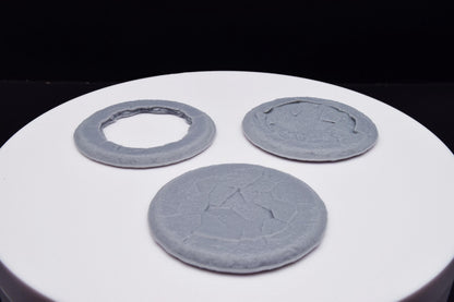 Gears Of War E-Holes Open Sinking Destroyed Miniature - TheSTLSmith - 3D Printed with high quality resin for Skirmish/D&D games
