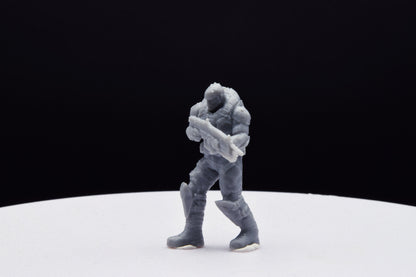 Gears Of War COG Marcus Old Miniature - TheSTLSmith - 3D Printed with high quality resin for Skirmish/D&D games