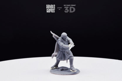 Aranäe, The King&#39;s son - Dead City - Davale Games - 3D Printed with high quality resin for LOTR/D&D games