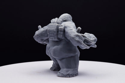 Doom Mancubus Miniature - Fanmade - TheSTLSmith - 3D Printed with high quality resin for Skirmish/D&D games