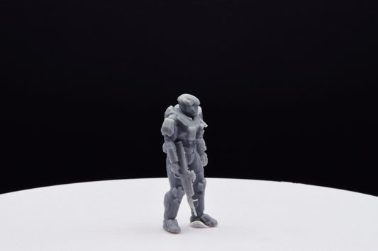 Halo Spartan Carter [Reach] Miniature - TheSTLSmith - 3D Printed with High Quality Resin for Wargame/Skirmish/D&D