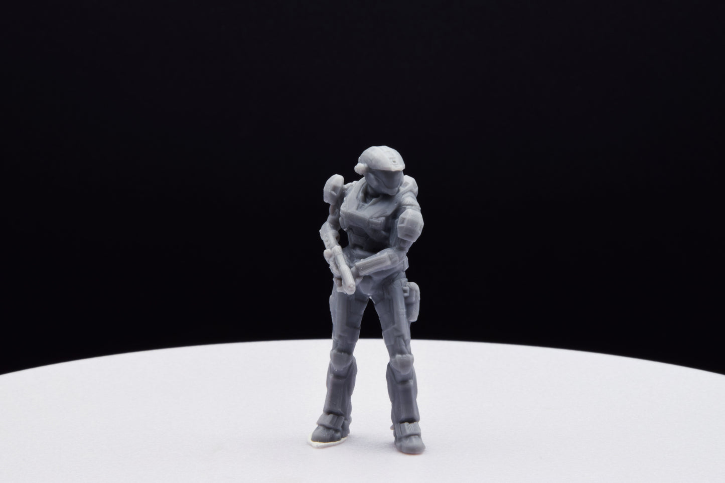 Halo Spartan Kat [Reach] Miniature - TheSTLSmith - 3D Printed with High Quality Resin for Wargame/Skirmish/D&D