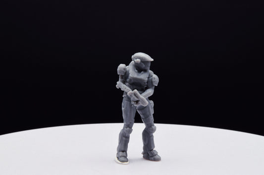 Halo Spartan Kat [Reach] Miniature - TheSTLSmith - 3D Printed with High Quality Resin for Wargame/Skirmish/D&D