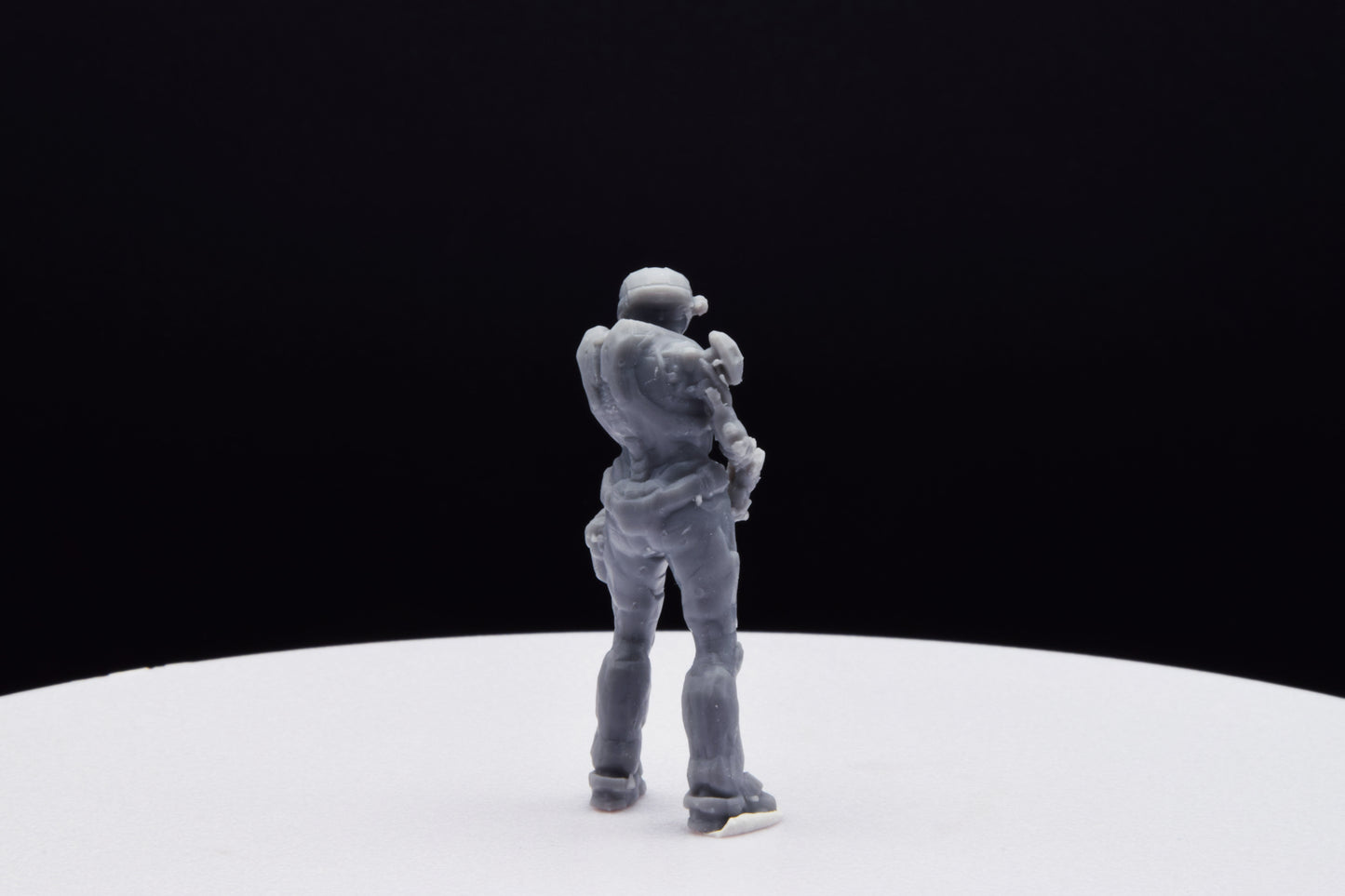 Halo Spartan Kat [Reach] Miniature - TheSTLSmith - 3D Printed with High Quality Resin for Wargame/Skirmish/D&D
