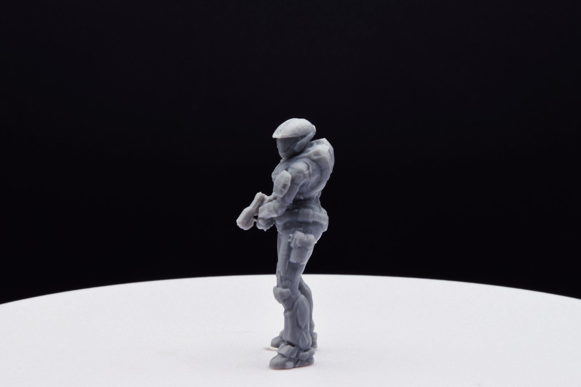 Halo Spartan Kat [Reach] Miniature - TheSTLSmith - 3D Printed with High Quality Resin for Wargame/Skirmish/D&D
