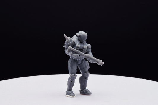 Halo Spartan Emile [Reach] Miniature - TheSTLSmith - 3D Printed with High Quality Resin for Wargame/Skirmish/D&D