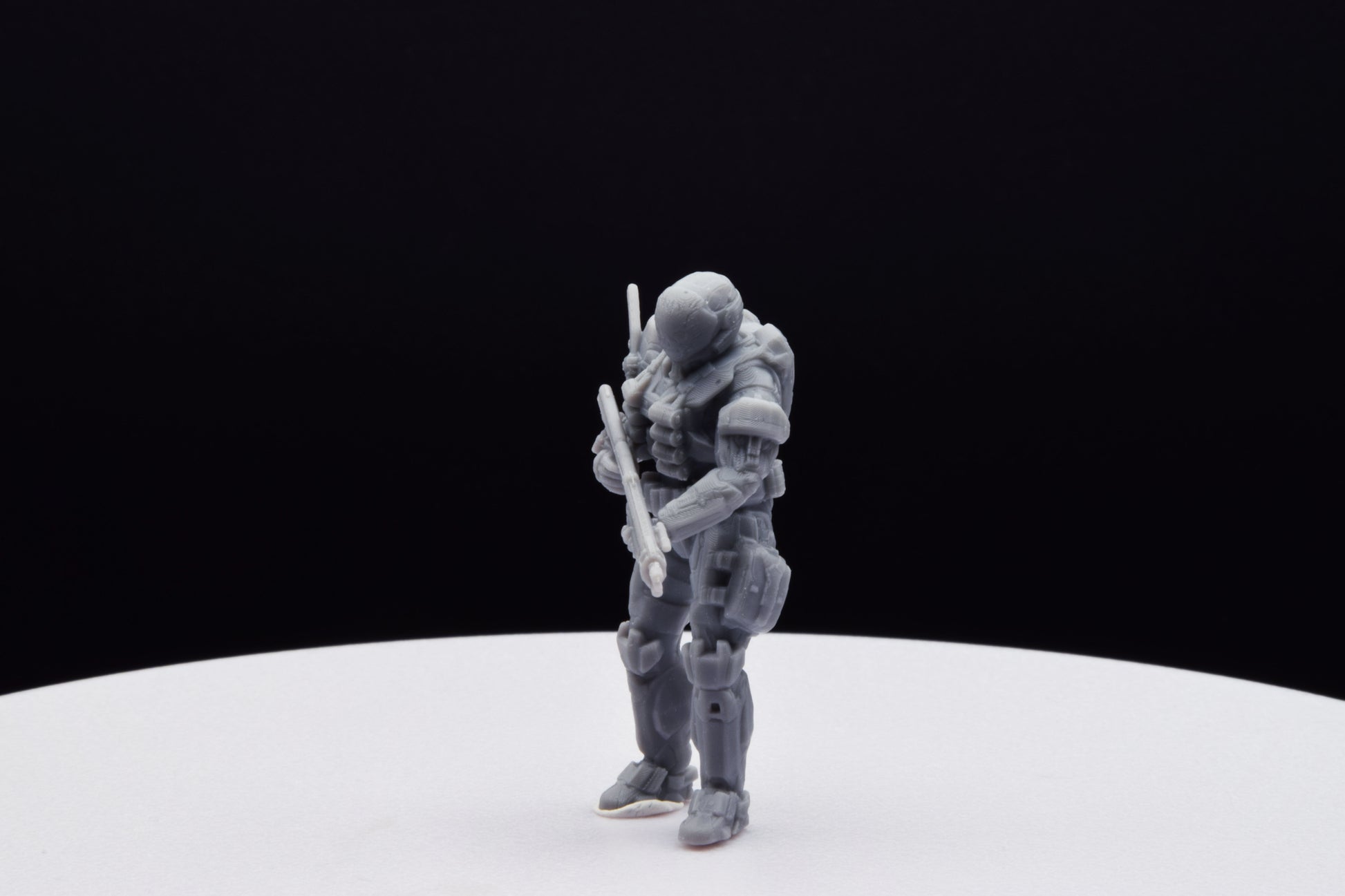 Halo Spartan Emile [Reach] Miniature - TheSTLSmith - 3D Printed with High Quality Resin for Wargame/Skirmish/D&D