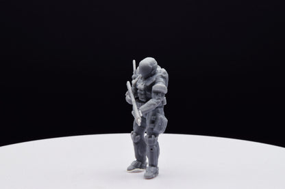 Halo Spartan Emile [Reach] Miniature - TheSTLSmith - 3D Printed with High Quality Resin for Wargame/Skirmish/D&D