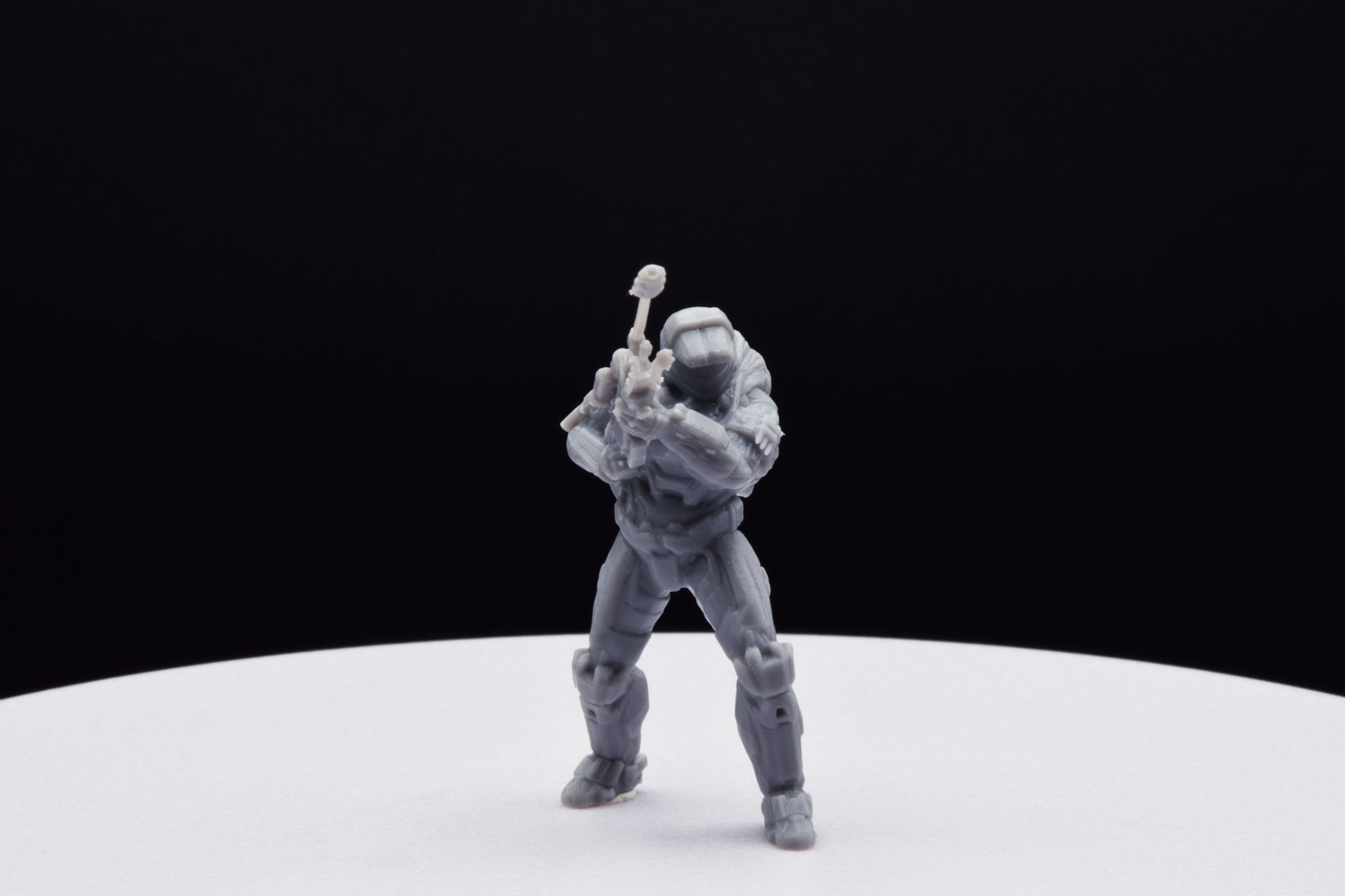 Halo Spartan Jun [Reach] Miniature - TheSTLSmith - 3D Printed with High Quality Resin for Wargame/Skirmish/D&D