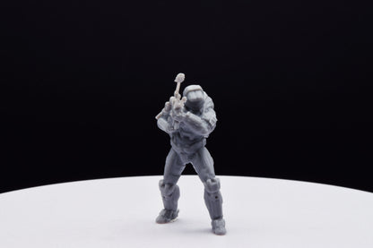 Halo Spartan Jun [Reach] Miniature - TheSTLSmith - 3D Printed with High Quality Resin for Wargame/Skirmish/D&D