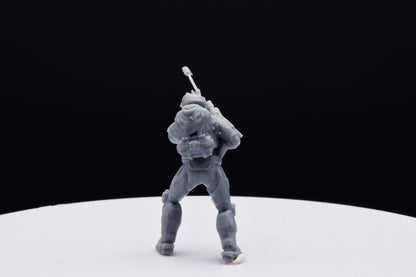 Halo Spartan Jun [Reach] Miniature - TheSTLSmith - 3D Printed with High Quality Resin for Wargame/Skirmish/D&D