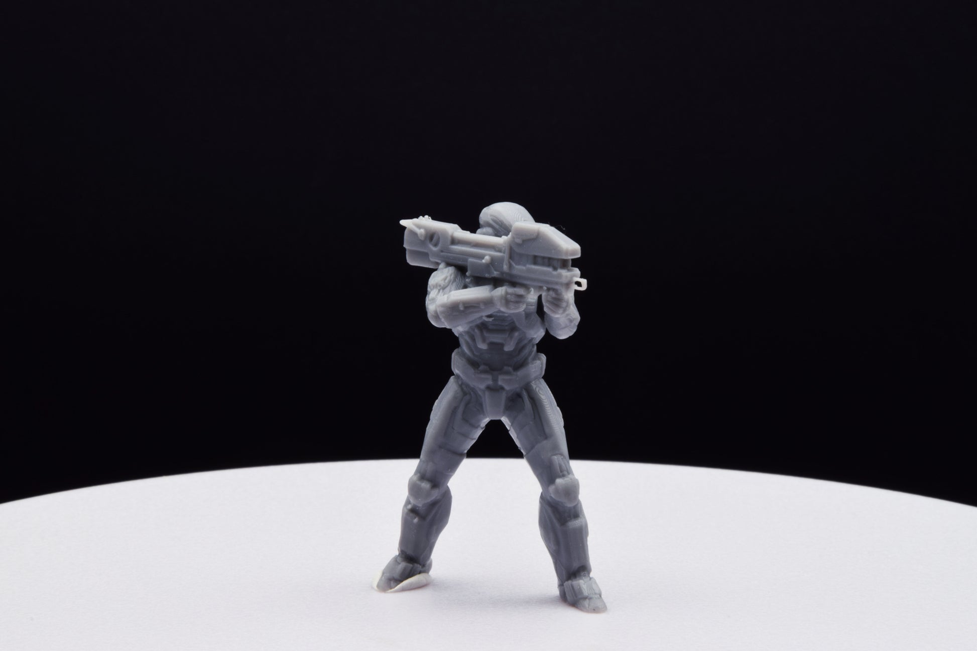 Halo Spartan Noble Six [Reach] Miniature - TheSTLSmith - 3D Printed with High Quality Resin for Wargame/Skirmish/D&D