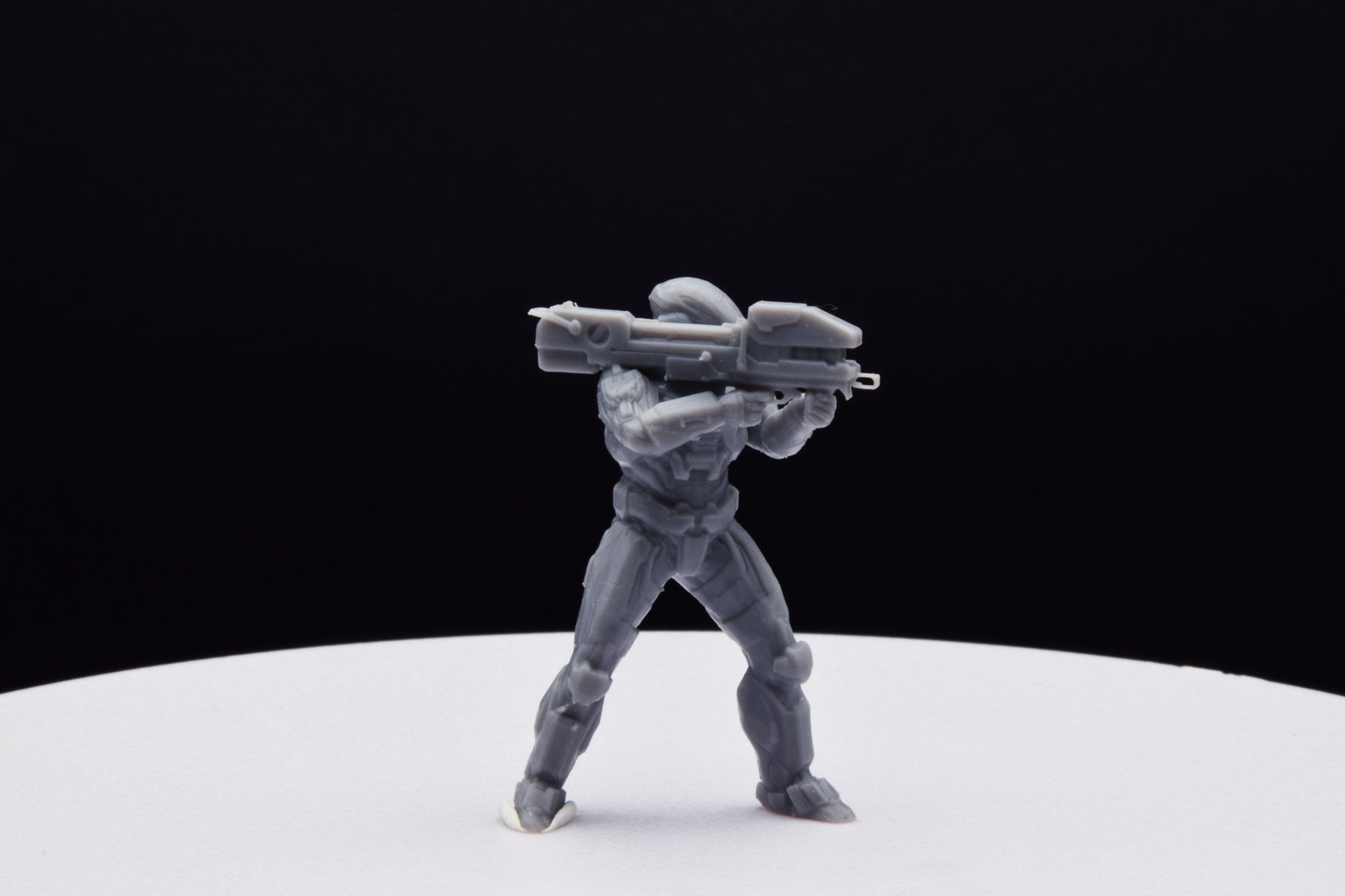 Halo Spartan Noble Six [Reach] Miniature - TheSTLSmith - 3D Printed with High Quality Resin for Wargame/Skirmish/D&D