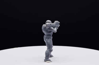 Halo Spartan Noble Six [Reach] Miniature - TheSTLSmith - 3D Printed with High Quality Resin for Wargame/Skirmish/D&D