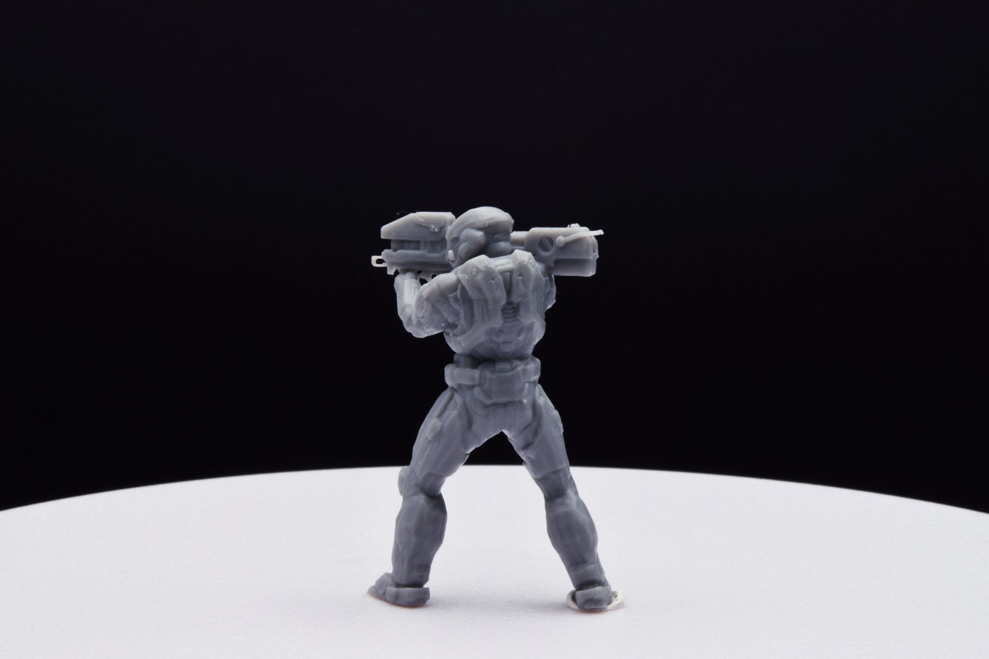 Halo Spartan Noble Six [Reach] Miniature - TheSTLSmith - 3D Printed with High Quality Resin for Wargame/Skirmish/D&D