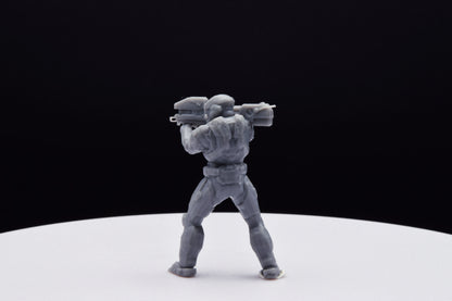 Halo Spartan Noble Six [Reach] Miniature - TheSTLSmith - 3D Printed with High Quality Resin for Wargame/Skirmish/D&D